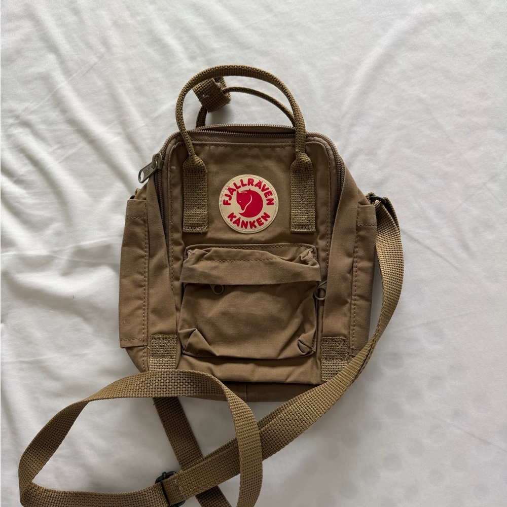Fjallraven Tan Crossbody Bag